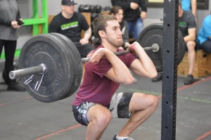 AC John during his first CrossFit competition